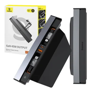 Hub Baseus T-Space z kablem USB-C do Lightning dla Tesla (czarny) - Huby USB - miniaturka - grafika 9