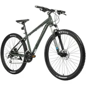 Rowery - Rower górski MTB INDIANA X-Pulser 2.9 M18 29 cali męski Zielony - miniaturka - grafika 1