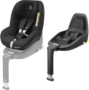 Maxi Cosi ZESTAW Familyfix One + Pearl Smart Scribble Black - Foteliki samochodowe - miniaturka - grafika 1