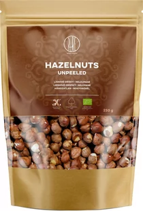 Brainmax Pure Orzechy Laskowe, niełuskane, BIO, 250 g - Zdrowa żywność - miniaturka - grafika 1