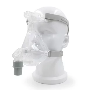 Maska Full Face Ease Fit FMI do aparatu CPAP/BiPAP rozmiar L  Maska z portem wydechowym i regulacją podpory czołowej - Urządzenia medyczne - miniaturka - grafika 1