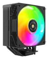 Wentylatory komputerowe - Mars Gaming MCPUX5ARGB system chłodzenia komputerów Procesor Chłodnica powietrza 12 cm Czarny 1 szt. - miniaturka - grafika 1