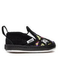 Buty dla chłopców - Tenisówki Vans Slip-On V Crlb VN0A2XSLBG91 Czarny - miniaturka - grafika 1