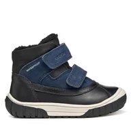 Buty dla chłopców - Kozaki Geox B Omar Wpf B462DC 04322 C4429 S Granatowy - miniaturka - grafika 1