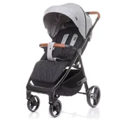 Wózki dziecięce - 4Baby Stinger XXI Light Grey - miniaturka - grafika 1