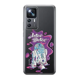 ERT GROUP etui na telefon Xiaomi 12T/12T pro/K50 Ultra, case oryginalny i oficjalnie licencjonowany przez Star Wars, wzór R2D2 002, optymalnie dopasowane, plecki z TPU częściowo przeźroczyste - Etui i futerały do telefonów - miniaturka - grafika 1