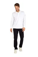 Spodnie męskie - Armor Lux Klasyczne spodnie męskie Hourque, Statek, 38 - miniaturka - grafika 1