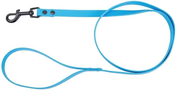 Smycz dla psa z wytrzyma�ej gumy, niebieski, 16mm/1,2m