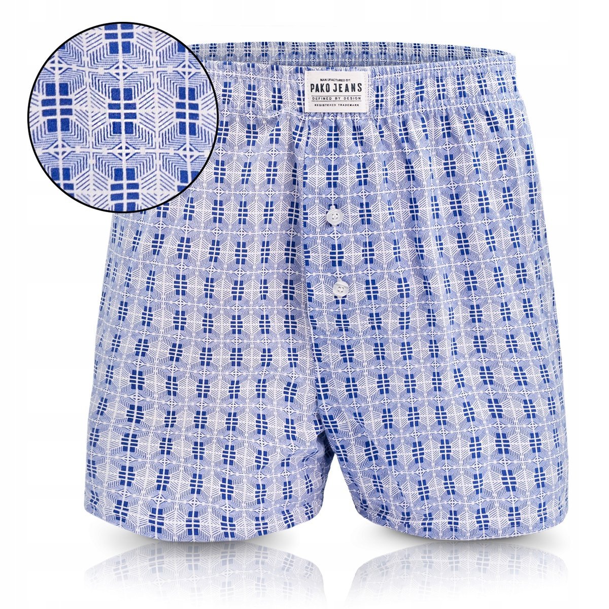 BOKSERKI Luźne Męskie Elastyczne Komfortowe Bawełniana Piżama Pako Jeans