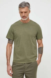 Pepe Jeans t-shirt bawełniany Jacko kolor zielony PM508664 - Koszulki męskie - miniaturka - grafika 1