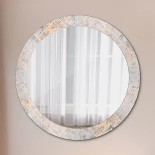 Lustro dekoracyjne okrągłe Shabby mozaika - Lustra - miniaturka - grafika 1