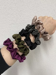 Rena Jedwabna Gumka do Włosów Kolor: LIMONKA - Pozostałe akcesoria fryzjerskie - miniaturka - grafika 2