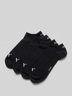 Krótkie skarpety z detalem z logo w zestawie 4 szt. - Skarpetki męskie - miniaturka - grafika 1