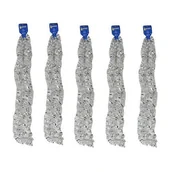 Oświetlenie świąteczne - Zestaw łańcuchów bożonarodzeniowych 7 x 200 cm, 5 szt., srebrny - miniaturka - grafika 1