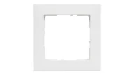 Klawisze i ramki - SUNO Ramka jednokrotna biała 721501 - miniaturka - grafika 1