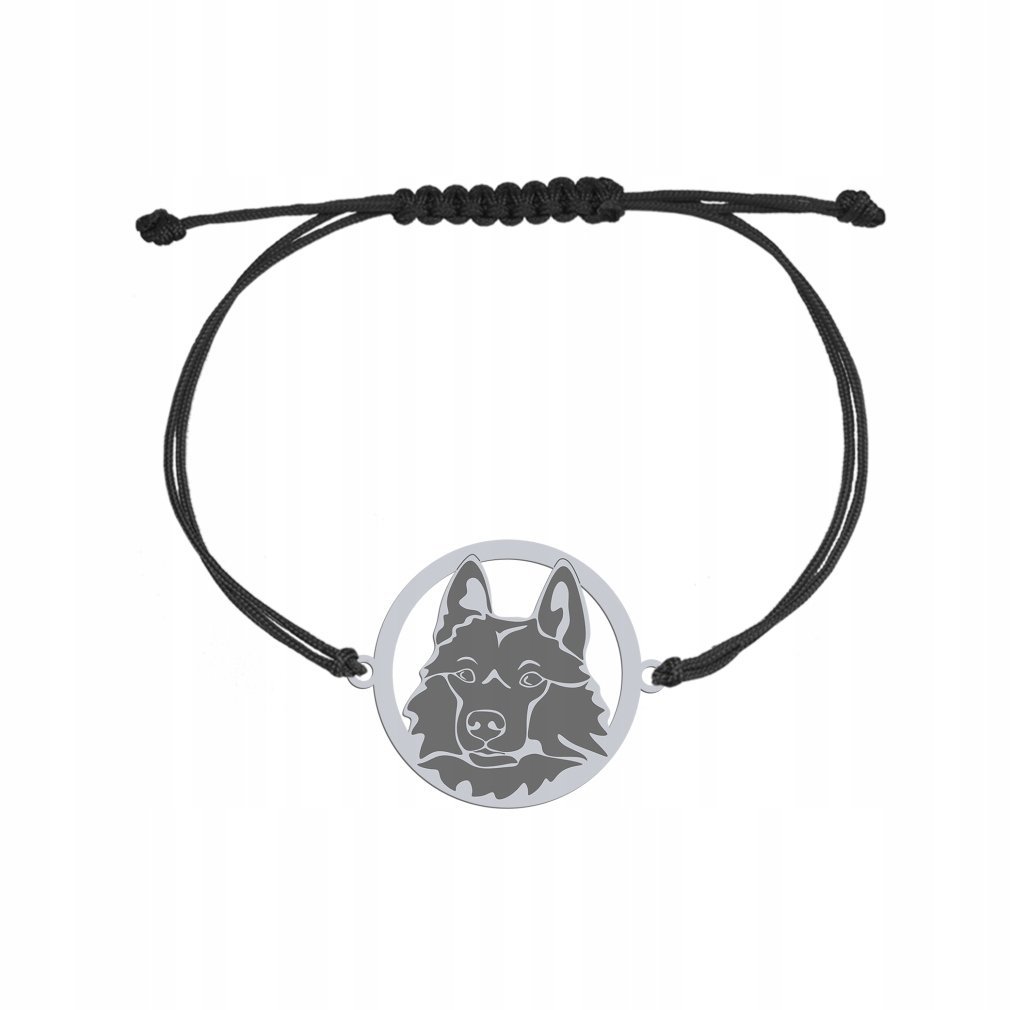 Bransoletka Srebrna Łajka Rosyjsko - Europejska 925 Kobieta Prezent GRAWER