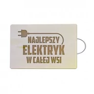 Deski do krojenia - Najlepszy elektryk w całej wsi - drewniana deska z grawerem - miniaturka - grafika 1