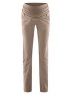 Spodnie damskie - Damskie ciążowe spodnie materiałowe beżowe Bellybutton Maternity, r.40 - miniaturka - grafika 1