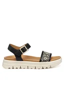 Sandały damskie - Geox Sandały D Xand 2.1S D65SZC 09B11 C9999 Czarny - miniaturka - grafika 1