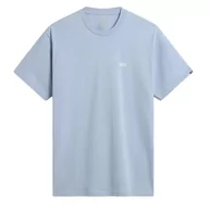 Koszulki męskie - Koszulka Vans Left Chest Logo VN0A3CZEDSB1 - niebieska - miniaturka - grafika 1