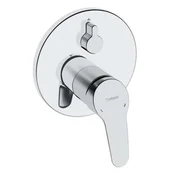 Baterie wannowe i prysznicowe - Hansa Mix - Bateria podtynkowa do obsługi dwóch wyjść wody, chrom 81849083 - miniaturka - grafika 1