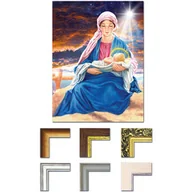 Ikony i obrazy sakralne - Rysunek Matka Boża z dzieciątkiem - miniaturka - grafika 1