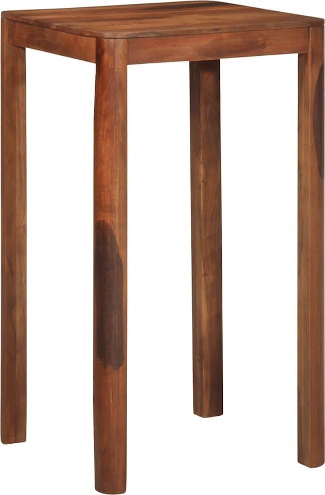 vidaXL vidaXL Stół barowy, 60x60x107 cm, lite drewno akacjowe