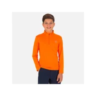 Pozostała odzież narciarska - Bluza narciarska dla dzieci Rossignol Boy 1/2 Zip Warm Stretch mango - miniaturka - grafika 1