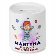 Skarbonki - Skarbonka 330 ml Dla Martyny Córki Dziecka Prezent z Nadrukiem ze Zdjęciem - miniaturka - grafika 1