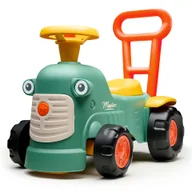 Chodziki - FALK Maurice Traktorek Jeździk Zielony Pchacz Odpychacz Schowek od 1 roku - miniaturka - grafika 1