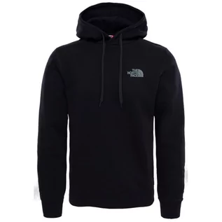 Bluzy sportowe męskie - Bluza The North Face Seasonal Drew Peak T92TUVKX7 - czarna - grafika 1