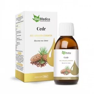EkaMedica OLEJ CEDROWY 100ML - Olej spożywczy - miniaturka - grafika 1