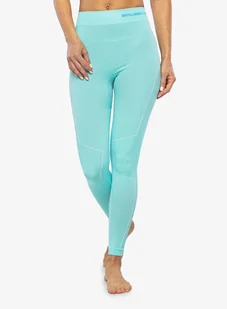 Legginsy termoaktywne damskie Brubeck Thermo - light blue - Kalesony - miniaturka - grafika 1