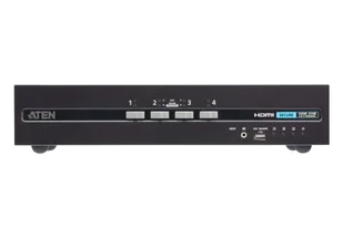 ATEN CS1144H4C przełącznik KVM Czarny CS1144H4C-AT-G - Przełączniki KVM - miniaturka - grafika 1