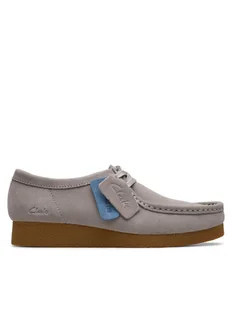 Clarks Półbuty WallabeeEVOSh 26181477 Szary - Półbuty damskie - miniaturka - grafika 1
