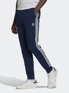 Spodnie dresowe męskie Adidas HK7353 XL Niebieski/Biały (4065415095917) - Spodnie sportowe męskie - miniaturka - grafika 1