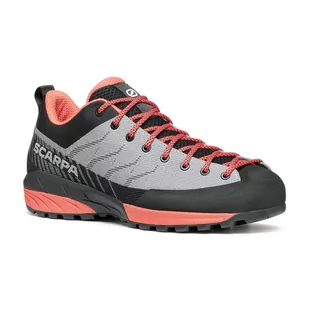 Damskie buty podejściowe Scarpa Mescalito Planet light grey/coral - 37 - Buty trekkingowe damskie - miniaturka - grafika 1