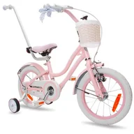 Rowery - Sun Baby Silver Moon 14 cali Różowy - miniaturka - grafika 1