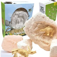 Zabawki sensoryczne - Zestaw Wykopaliska Dinozaur Szkielet 3D z Narzędziami - miniaturka - grafika 1