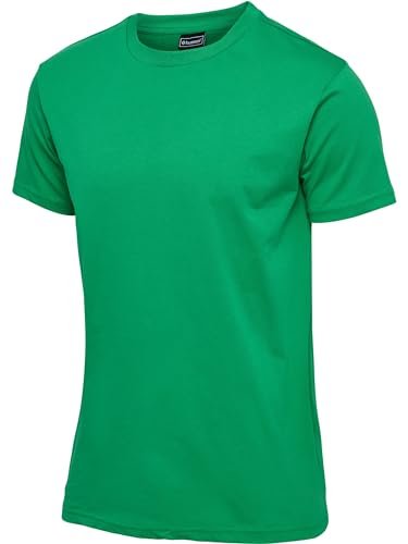 Hummel Red Basic Short Sleeve T-shirt L