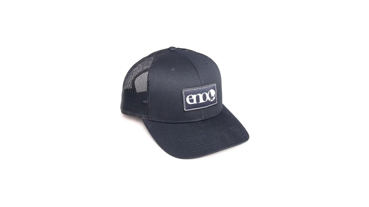 Czapka Truckerka Z Logo Eno, Granatowa