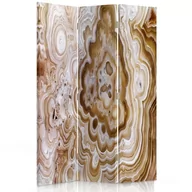 Parawany - Parawan dwustronny obrotowy FEEBY, Kamień Marmur 110x170 - miniaturka - grafika 1