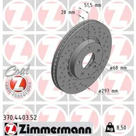Tarcze hamulcowe - Zimmermann (OTTO GMBH) (OTTO GMBH) 370.4403.52 370.4403.52 - miniaturka - grafika 1