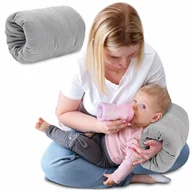 Poduszki do karmienia - Poduszka do karmienia muślinowa mała mufka do karmienia Ø20cm - mini poduszka do karmienia ramię dziecka poduszka do karmienia poduszka poduszka do .. - miniaturka - grafika 1