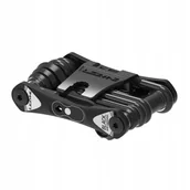 Narzędzia rowerowe - Lezyne Lezyne RAP II CO2 Multitool with 25 Functions, black  2021 Narzędzia wielofunkcyjne i mini narzędzia 452100077 - miniaturka - grafika 1