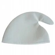 Dodatki do strojów karnawałowych - Czapka Krasnala Krasnal Krasnoludek Skrzat Smerfa Przebranie Biała - miniaturka - grafika 1