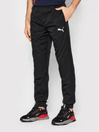 Spodnie sportowe damskie - Puma Active Woven Spodnie dresowe Czarny - S 58673301_PUMA BLACK-S - miniaturka - grafika 1