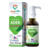 Witaminy i minerały - MyVita Witamina ADEK Family dla dzieci i dorosłych 30ml MY522 - miniaturka - grafika 1