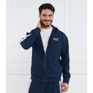EA7 Bluza | Regular Fit - Bluzy męskie - miniaturka - grafika 1