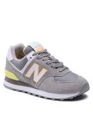 Sneakersy damskie - New Balance Sneakersy WL574CM2 Szary - miniaturka - grafika 1